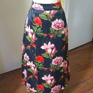 NEW Catherine Malandrino Beautiful   Midi Skirt 8